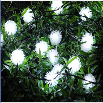 Novelty Solar SnowFlakes 50LED Lamps Snowball String Lights for Holidays Wedding Parties Events Xmas Easter Christmas Decoration
Novelty Solar SnowFlakes 50LED Lamps Snowball String Lights for Holidays Wedding Parties Events Xmas Easter Christmas Decoration