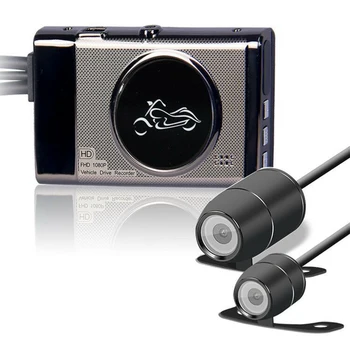 1080P Locomotive Motorcycle Driving Recorder Front and Rear Dual Lens Waterproof Cycling Camcorder Car Styling
1080P Locomotive Motorcycle Driving Recorder Front and Rear Dual Lens Waterproof Cycling Camcorder Car Styling