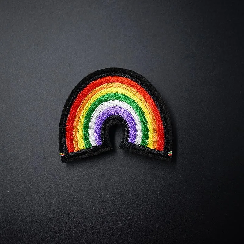 Rainbow (Size:4.0x4.5cm) Iron On Patches Sewing On Embroidered Applique Sewing Clothes Stickers Garment Apparel Accessories
Rainbow (Size:4.0x4.5cm) Iron On Patches Sewing On Embroidered Applique Sewing Clothes Stickers Garment Apparel Accessories