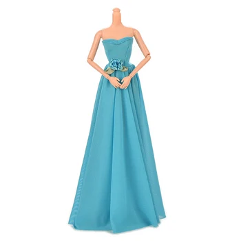 Flowers Clothes Gown evening wedding Dress for Barbie party Dress for Barbie 1pcs Blue Party Doll Dress for Barbie
Flowers Clothes Gown evening wedding Dress for Barbie party Dress for Barbie 1pcs Blue Party Doll Dress for Barbie