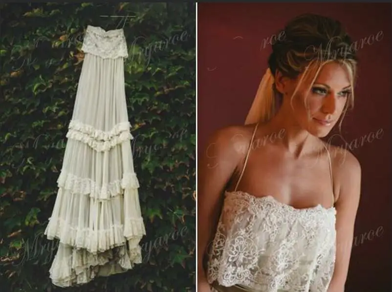 Vintage Hippie Boho Beach Wedding Dresses 2019 Sexy Spaghetti Straps Tiered Lace vestido de noiva Bridal Gown wedding dress
Vintage Hippie Boho Beach Wedding Dresses 2019 Sexy Spaghetti Straps Tiered Lace vestido de noiva Bridal Gown wedding dress