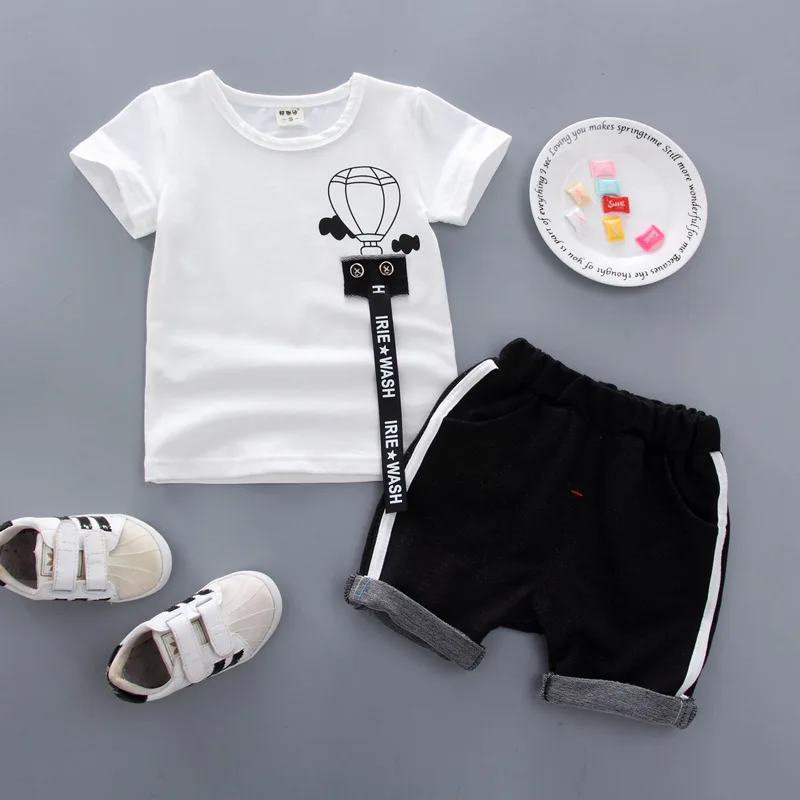 Fashion Baby Boy Clothes Set Summer Short Sleeve O-Neck Cotton Cartoon T-Shirt+Shorts 2 PCS Toddler Boy Outfit Suit Newborn Set
Fashion Baby Boy Clothes Set Summer Short Sleeve O-Neck Cotton Cartoon T-Shirt+Shorts 2 PCS Toddler Boy Outfit Suit Newborn Set