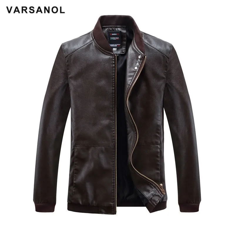 Varsanol Leather Bomber Jackets Men Long Sleeve Winter Thick Pocket Man PU Jackets Outerwear Hot Sale Zipper Brand Clothing 4XL
Varsanol Leather Bomber Jackets Men Long Sleeve Winter Thick Pocket Man PU Jackets Outerwear Hot Sale Zipper Brand Clothing 4XL