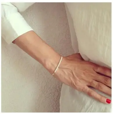 New fashion jewelry summer wild handmade string Bead imitation 5mm pearl chain Article female bracelet jewelry
New fashion jewelry summer wild handmade string Bead imitation 5mm pearl chain Article female bracelet jewelry