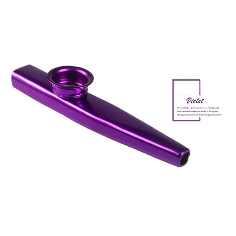 Kazoo flute playing grade portable metal instruments is easy for adults and children to learn
Kazoo flute playing grade portable metal instruments is easy for adults and children to learn