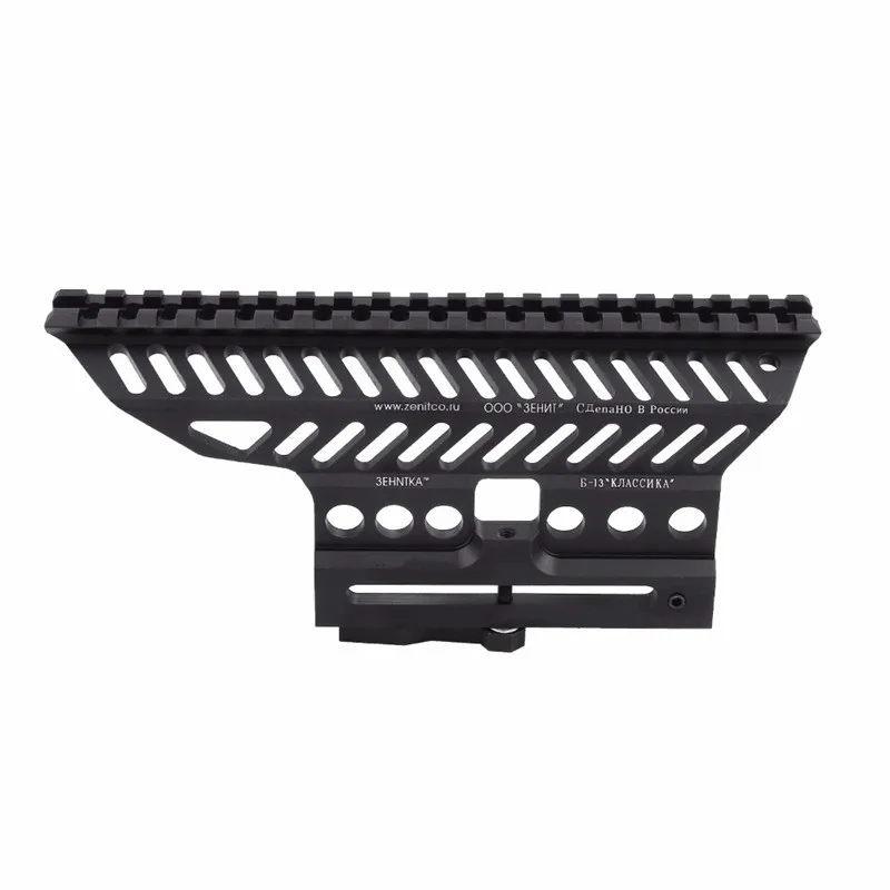 Tactical Russian Zenit B-13 20mm CNC Aluminium QD Side Rail Red Dot Scope Mount Base Picatinny Cerakote Hunting
Tactical Russian Zenit B-13 20mm CNC Aluminium QD Side Rail Red Dot Scope Mount Base Picatinny Cerakote Hunting