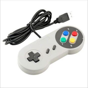USB Controller Gaming Joystick Gamepad Controller for Nintendo SNES Game pad for Windows PC MAC Computer Control Joystick
USB Controller Gaming Joystick Gamepad Controller for Nintendo SNES Game pad for Windows PC MAC Computer Control Joystick