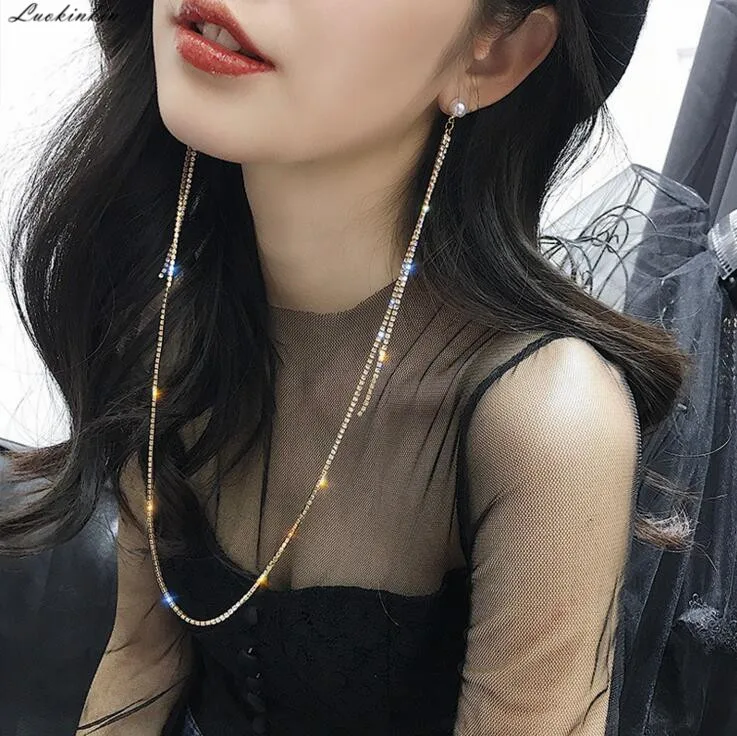 golden&silvery exaggeration long chain earrings personalized earrings for women 2019 new Korean fashion jewelry
golden&silvery exaggeration long chain earrings personalized earrings for women 2019 new Korean fashion jewelry