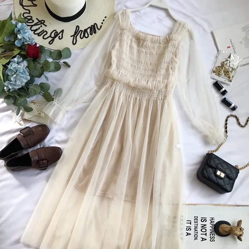2019 Black Purple Sheer Mesh Knee-Length Womens Spaghetti Dress Sexy See Through spring full Beach A-Line Dresses
2019 Black Purple Sheer Mesh Knee-Length Womens Spaghetti Dress Sexy See Through spring full Beach A-Line Dresses