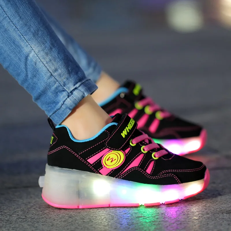 2017 Fashion New Child Fashion Girls/Boys LED Light with wheels Children Roller Skate Shoes Kids Sneakers With Single Wheels 2017 Fashion New Child Fashion Girls/Boys LED Light with wheels Children Roller Skate Shoes Kids Sneakers With Single Wheels<br><br>Aliexpress