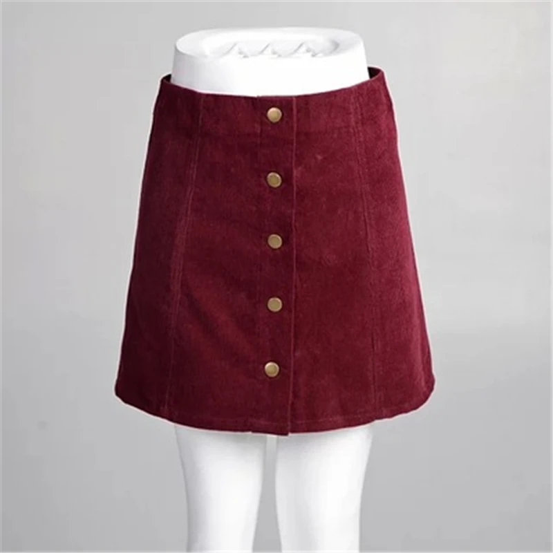 Summer Front-breasted corduroy skirt Casual Big Size Women's A-line Skirt High Waist Bag Hip Skirt Large Size Female Skirt J873
Summer Front-breasted corduroy skirt Casual Big Size Women's A-line Skirt High Waist Bag Hip Skirt Large Size Female Skirt J873