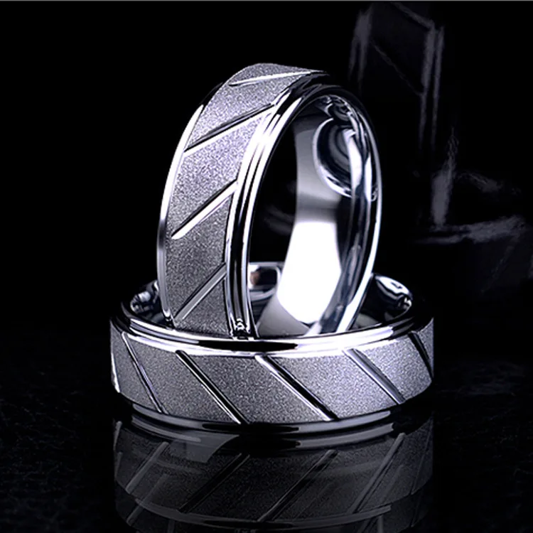 Jewelry 316L stainless steel scrub ring 8mm Titanium Wedding Ring Solid fashion ring glossy for men wellington Gift
Jewelry 316L stainless steel scrub ring 8mm Titanium Wedding Ring Solid fashion ring glossy for men wellington Gift