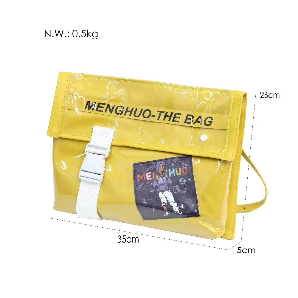 Menghuo Brand European Designer Crossbody Bags Motorcycle Shoulder Messenger Bag Women PU Leather Handbags for Cool Girls Boys (34)