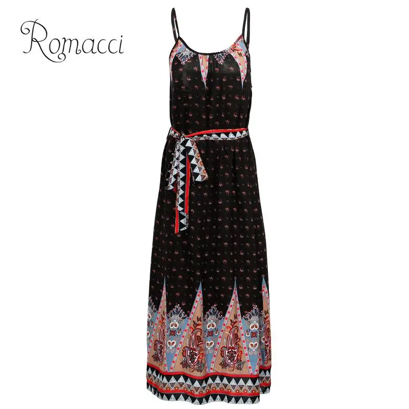 Romacci Vintage Women Floral Print Maxi Dress Sleeveless Backless 5XL Plus Size Dress O-Neck Belted Spaghetti Strap Beach Dress
Romacci Vintage Women Floral Print Maxi Dress Sleeveless Backless 5XL Plus Size Dress O-Neck Belted Spaghetti Strap Beach Dress