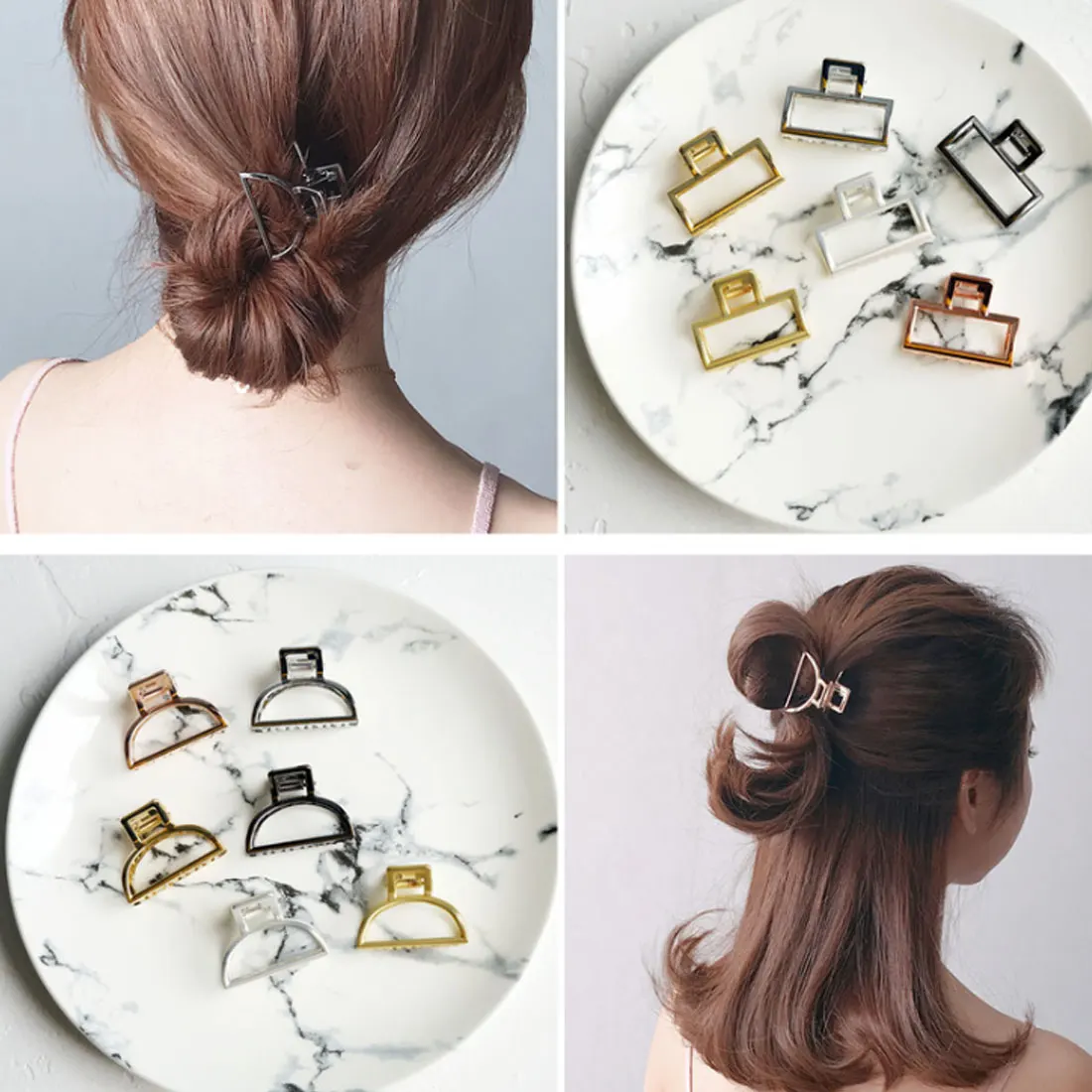 Fashion New 1 Pc Women Large Hair Clamps Claw Clip Lady Female Casual Big Barrette Crab Hair Claws Head wear
Fashion New 1 Pc Women Large Hair Clamps Claw Clip Lady Female Casual Big Barrette Crab Hair Claws Head wear