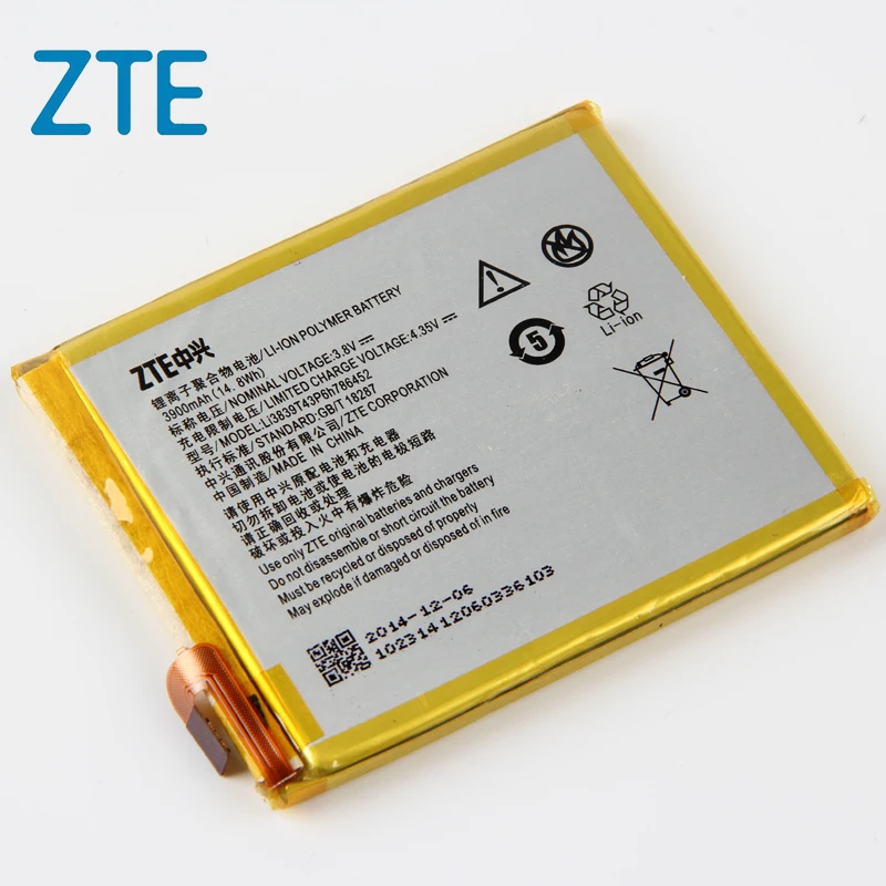 

Original ZTE Axon A1 phone battery For ZTE Axon A1 AXON A2015 Axon Tianji A2015 TD-LTE Dual Blade V7 Max Li3830T43p6h775556