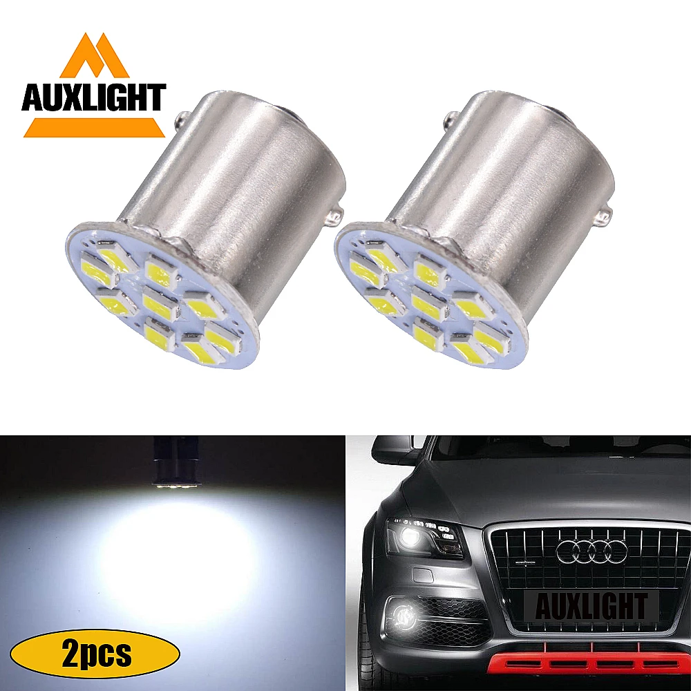 10pcs 1156 BA15S P21W 2835 9 LED Car Tail Bulb 12V Auto Daytime Running Signal Light 12V 24V
10pcs 1156 BA15S P21W 2835 9 LED Car Tail Bulb 12V Auto Daytime Running Signal Light 12V 24V