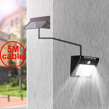 30 led 500lm solar light split mount pIR motion 3 senser LED Solar Light outdoor l I 5M cable street wall lamp for deck garage
30 led 500lm solar light split mount pIR motion 3 senser LED Solar Light outdoor l I 5M cable street wall lamp for deck garage