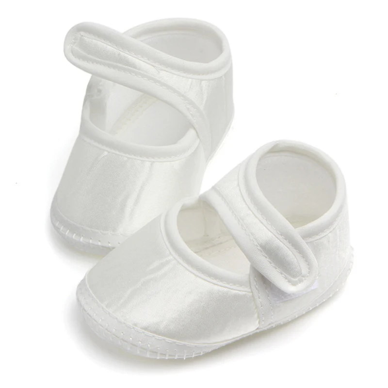 Newborn Baby Shoes First Walkers Crib Bebe Footwear Pure White Kids Satin Baptism Christening Mary Jane Soft Shoes Prewalkers
Newborn Baby Shoes First Walkers Crib Bebe Footwear Pure White Kids Satin Baptism Christening Mary Jane Soft Shoes Prewalkers