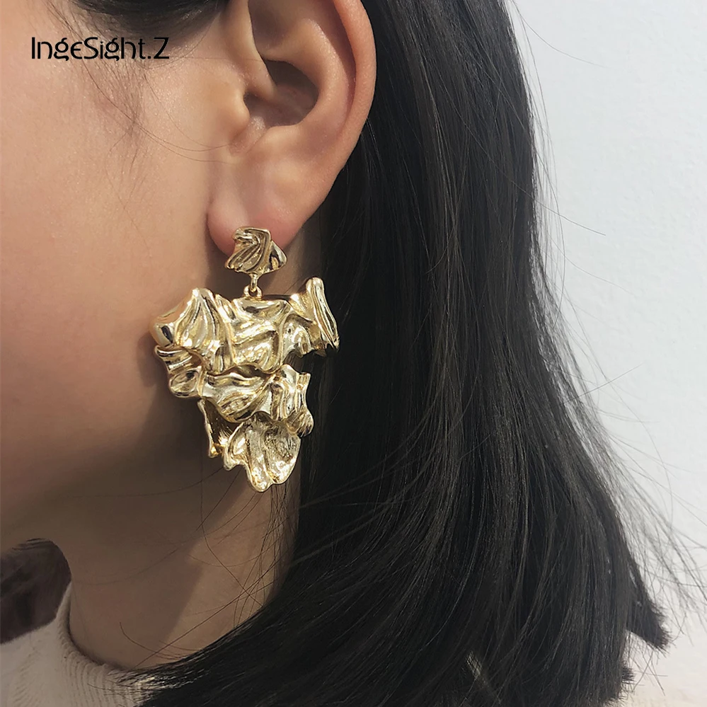 IngeSight.Z Punk Exaggerated Irregular Geometric Drop Earrings Statement Asymmetrical Leaf Dangle Earrings for Women Jewelry
IngeSight.Z Punk Exaggerated Irregular Geometric Drop Earrings Statement Asymmetrical Leaf Dangle Earrings for Women Jewelry