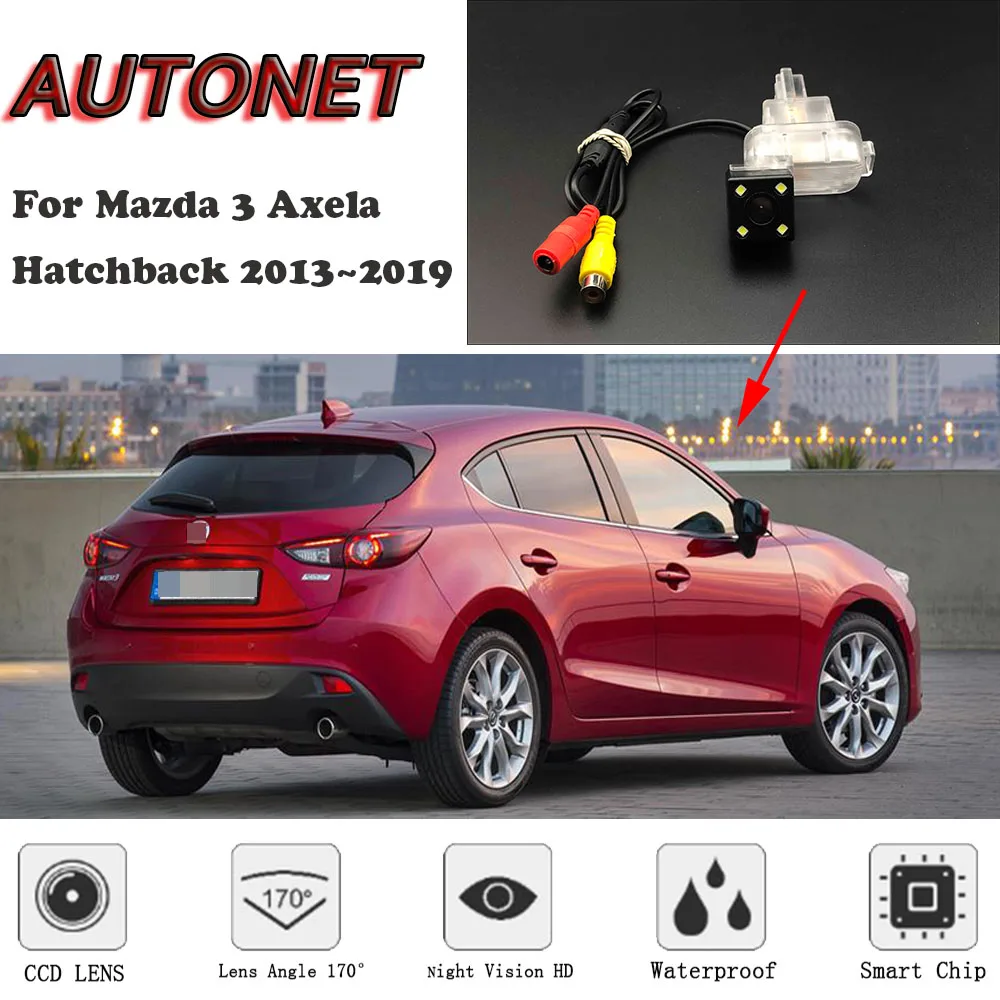AUTONET HD Night Vision Backup Rear View camera For Mazda 3 Axela Hatchback 2013~2019 CCD/license plate Camera or Bracket
AUTONET HD Night Vision Backup Rear View camera For Mazda 3 Axela Hatchback 2013~2019 CCD/license plate Camera or Bracket