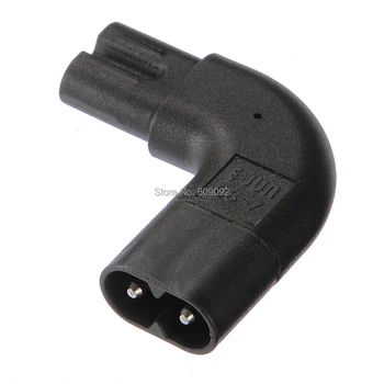 IEC 320 2-Pin C7 To C8 Figure 8 AC Power Adapter 90 Degree Up Down Angle Connector PLUG CONVERTER
IEC 320 2-Pin C7 To C8 Figure 8 AC Power Adapter 90 Degree Up Down Angle Connector PLUG CONVERTER