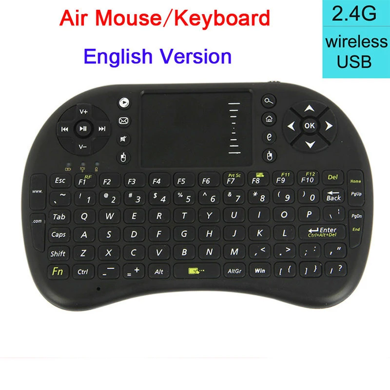 Wireless 2.4G mini i8 Keyboard Touch Pad mouse gaming Keyboard for HTPC Tablet Laptop PC for Ancroid
Wireless 2.4G mini i8 Keyboard Touch Pad mouse gaming Keyboard for HTPC Tablet Laptop PC for Ancroid