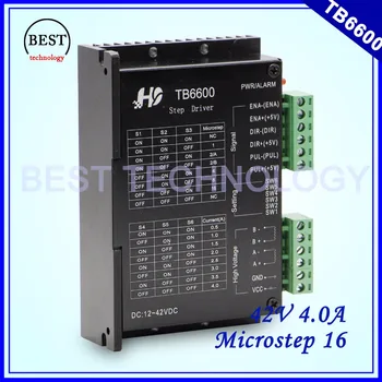 TB6600 Stepper Motor Driver Microstep16 DC12-42v 0.5-4a stepping motor used for Nema17 Nema23
TB6600 Stepper Motor Driver Microstep16 DC12-42v 0.5-4a stepping motor used for Nema17 Nema23