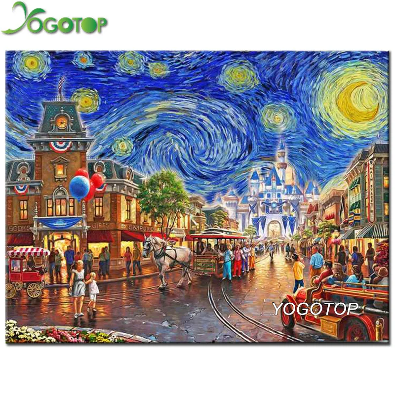 YOGOTOP Needlework Diy Diamond Painting Cross Stitch Walking street landscape 100% Full Diamond Embroidery Mosaic Crafts VD224
YOGOTOP Needlework Diy Diamond Painting Cross Stitch Walking street landscape 100% Full Diamond Embroidery Mosaic Crafts VD224