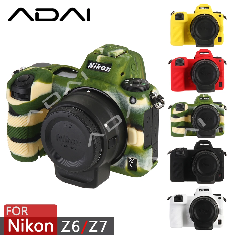 ADAI Camera Housing Case Professional Silicion Rubber Camera Case Cover Detachable Protective for Nikon Z7 Z6 Army Green
ADAI Camera Housing Case Professional Silicion Rubber Camera Case Cover Detachable Protective for Nikon Z7 Z6 Army Green