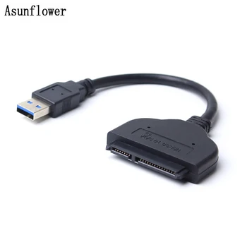 SATA Cable USB 3.0 External Hard Drive SATA To USB Sata Adapter Cable 2.5 Inch Serial 22pin Connector For Drive SSD HDD Line
SATA Cable USB 3.0 External Hard Drive SATA To USB Sata Adapter Cable 2.5 Inch Serial 22pin Connector For Drive SSD HDD Line