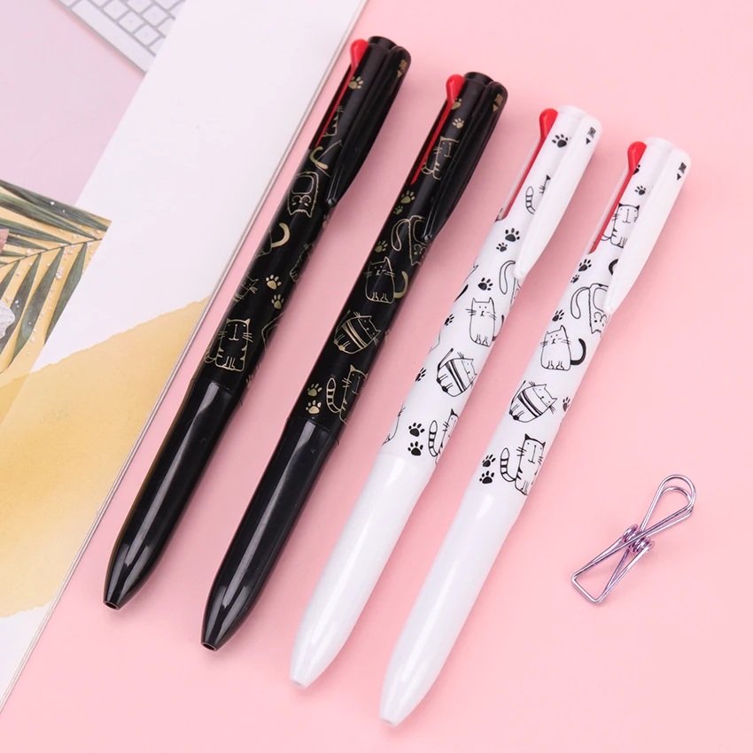 4 In 1 Four-Color Ballpoint Pen Core 0.5mm Multi-Color Color Pressure Ball Office School Stationery Supplies
4 In 1 Four-Color Ballpoint Pen Core 0.5mm Multi-Color Color Pressure Ball Office School Stationery Supplies