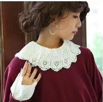 Sweet Lace Collar Plus Size Streetwear Japan Style Mori Girl Petal Sleeve Basic Pullover Shirt for Women Loose Casual Blouse Top
Sweet Lace Collar Plus Size Streetwear Japan Style Mori Girl Petal Sleeve Basic Pullover Shirt for Women Loose Casual Blouse Top