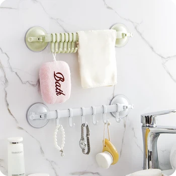 Towel Rack Suction Cup 6 Hooks Bathroom Kitchen Wall Door Holder Sucker HangerN on-trace Strong Sucker Rack Hook for Towel Spoon
Towel Rack Suction Cup 6 Hooks Bathroom Kitchen Wall Door Holder Sucker HangerN on-trace Strong Sucker Rack Hook for Towel Spoon
