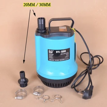 High Efficiency HYL7500 Type 150W Submersible Pond Aquarium Water Circulation Pump 220V With 7500L/H 5.5M Lift Max
High Efficiency HYL7500 Type 150W Submersible Pond Aquarium Water Circulation Pump 220V With 7500L/H 5.5M Lift Max