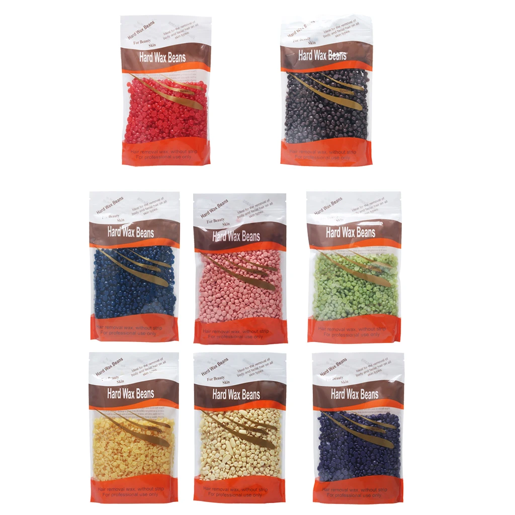 Natural Hot Film Hard Wax Bean Full Body Hair Removal Bikini Depilatory 300g - 8 Types Optional Natural Hot Film Hard Wax Bean Full Body Hair Removal Bikini Depilatory 300g - 8 Types Optional