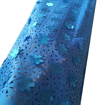 African Lace Fabric 2019 High Quality Lace Blue Laser Cut African Laces 3d Nigerian Fabric for Diy Aso Ebi Dresses
African Lace Fabric 2019 High Quality Lace Blue Laser Cut African Laces 3d Nigerian Fabric for Diy Aso Ebi Dresses