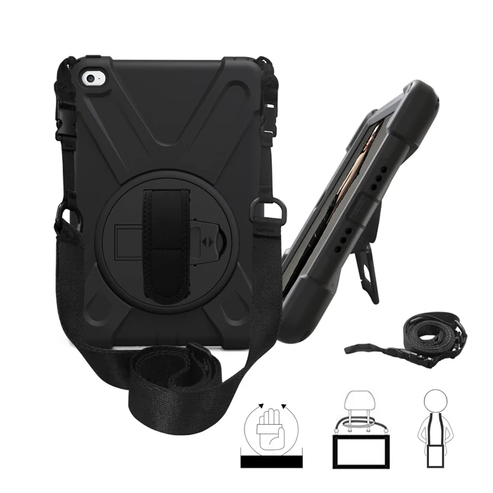 For iPad Mini4 Shockproof Kids Protector Case For iPad Mini 4 Heavy Duty Silicone Hard Cover Shell + Shoulder strap
For iPad Mini4 Shockproof Kids Protector Case For iPad Mini 4 Heavy Duty Silicone Hard Cover Shell + Shoulder strap