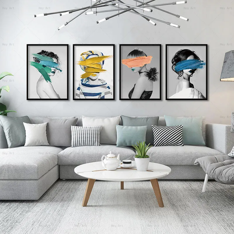 Figure Pictures for Wall Art Poster Colorful Printings Portrait Abstract Canvas Painting Artwork for Walls Living Room
Figure Pictures for Wall Art Poster Colorful Printings Portrait Abstract Canvas Painting Artwork for Walls Living Room