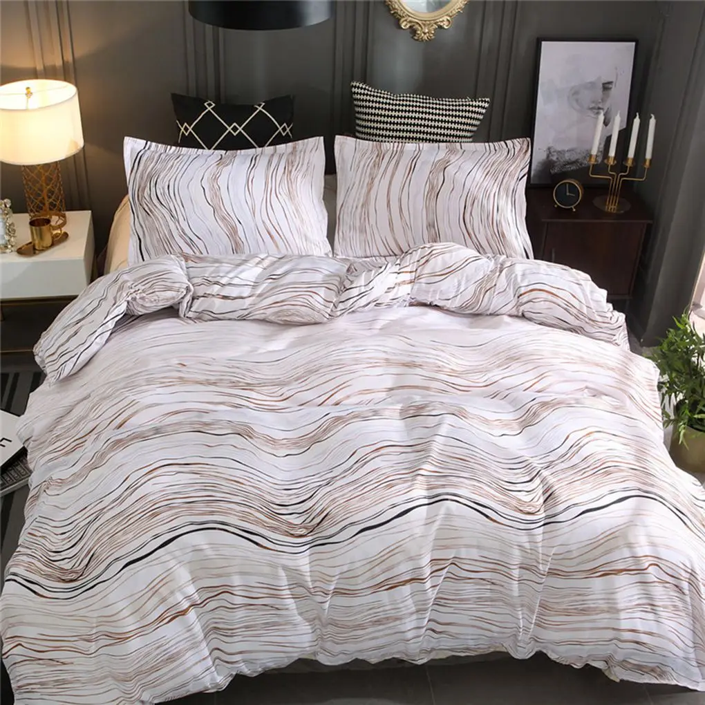 Bedding Cover Set Modern Polyester Pattern Printed Splash Ink Watercolour Rock Pattern Simple Zipper Cover Set 200*230cm
Bedding Cover Set Modern Polyester Pattern Printed Splash Ink Watercolour Rock Pattern Simple Zipper Cover Set 200*230cm
