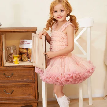 New Fashion Girls Fluffy Dance Tutu Dress Ball Gown Princess Party Wedding Ballet Pettiskirts Kids Dresses Children Girls Clothe
New Fashion Girls Fluffy Dance Tutu Dress Ball Gown Princess Party Wedding Ballet Pettiskirts Kids Dresses Children Girls Clothe