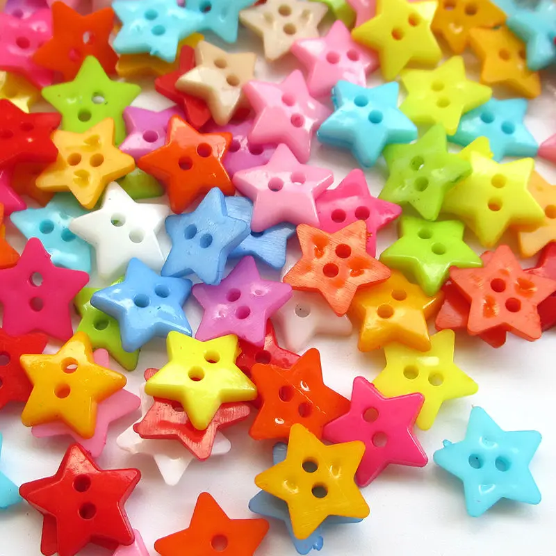 suoja 50PCS Clothes Sewing Accessories 2Holes Star Flatback Colorful Cartoon Buttons Botones Craft Buttons MINI 12*12mm
suoja 50PCS Clothes Sewing Accessories 2Holes Star Flatback Colorful Cartoon Buttons Botones Craft Buttons MINI 12*12mm