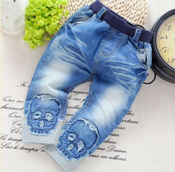 NEW!spring autumn cool boys cotton soft Skull Loose baby boy jeans boy long pants free shipping
NEW!spring autumn cool boys cotton soft Skull Loose baby boy jeans boy long pants free shipping
