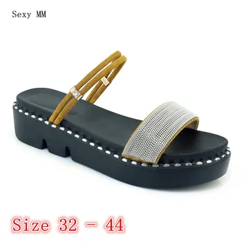 Women Platform Wedge Sandals Low High Heel Shoes Slippers Woman Wedges Gladiator Sandals Small Plus Size 32 33 - 40 41 42 43 44
Women Platform Wedge Sandals Low High Heel Shoes Slippers Woman Wedges Gladiator Sandals Small Plus Size 32 33 - 40 41 42 43 44