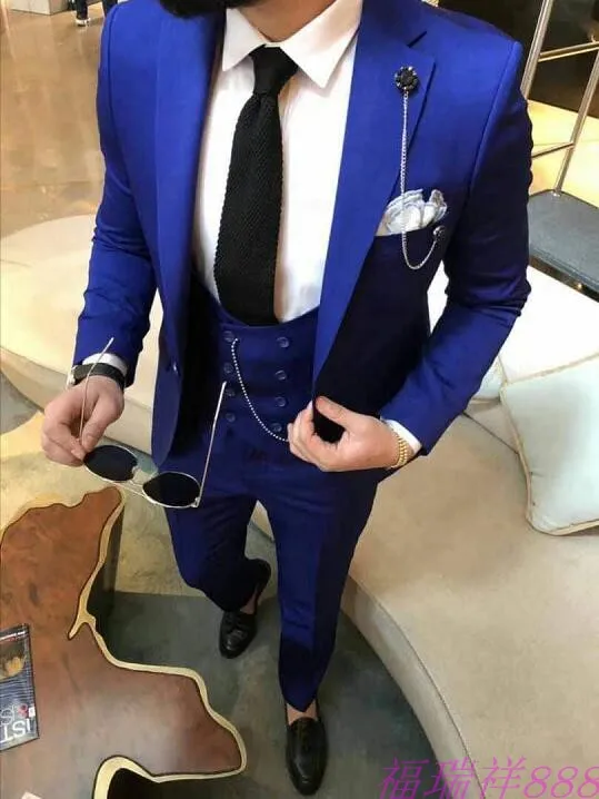 New Arrival One Button Groomsmen Notch Lapel Groom Tuxedos Men Suits Wedding/Prom Best Man Blazer ( Jacket+Pants+Vest+Tie) A25
New Arrival One Button Groomsmen Notch Lapel Groom Tuxedos Men Suits Wedding/Prom Best Man Blazer ( Jacket+Pants+Vest+Tie) A25