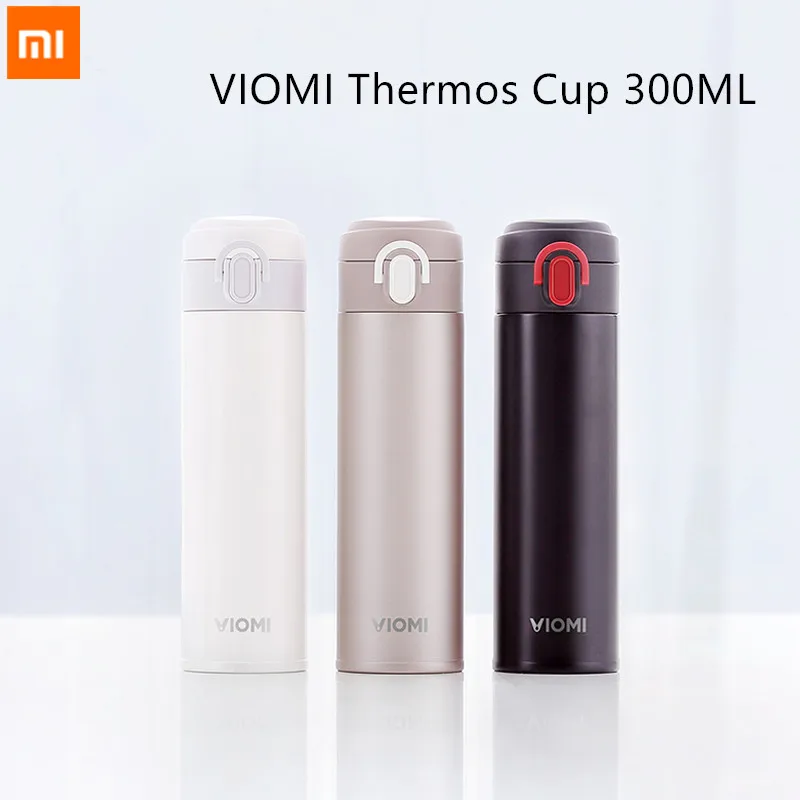 Original Xiaomi Mijia VIOMI Thermos Stainless Steel cup Flask Water Bottle Cup 24 Hours Thermos 300ML Single Hand ON/Close
Original Xiaomi Mijia VIOMI Thermos Stainless Steel cup Flask Water Bottle Cup 24 Hours Thermos 300ML Single Hand ON/Close