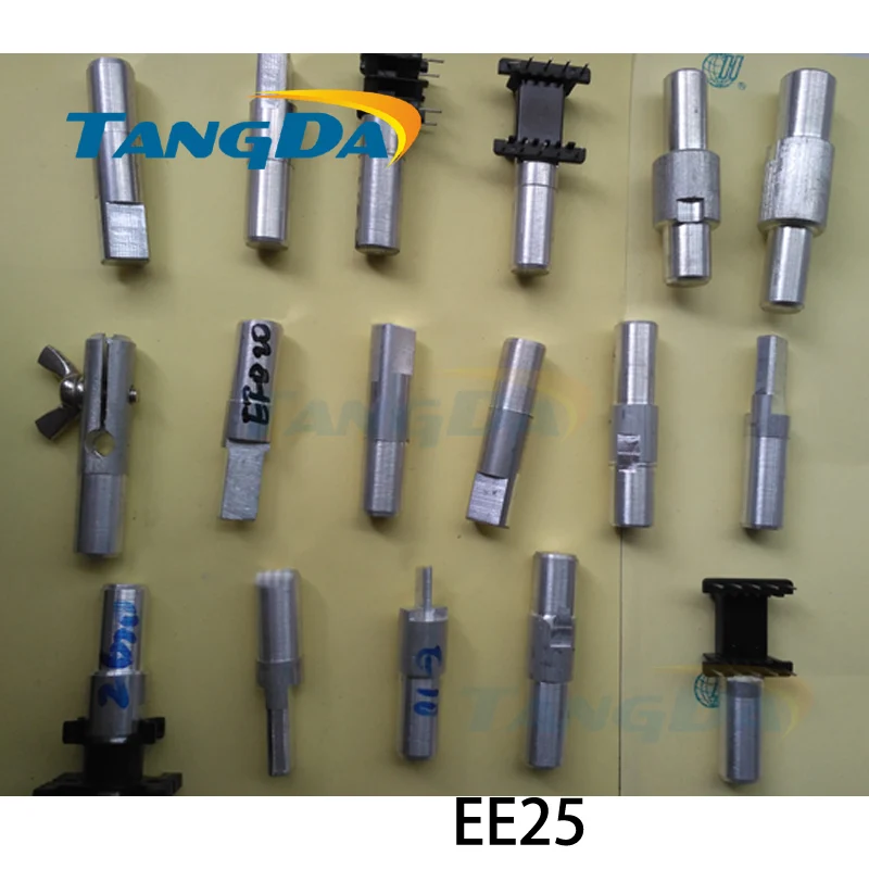 

Tangda EE EE25 inner hole:7*7mm Jig fixtures Interface:12mm for Transformer skeleton Connector clamp Hand machine Inductor Clips