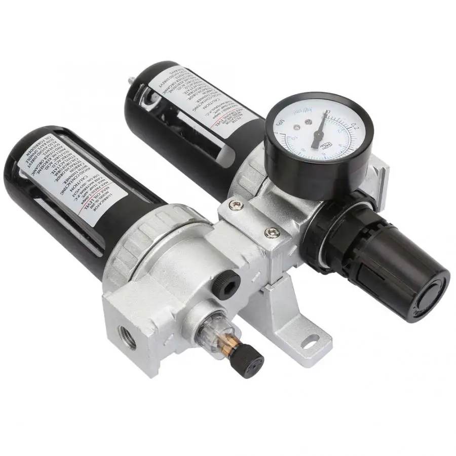 Fittings Pneumatic Pneumatic Fitting Aluminum Alloy Air Filter Pressure Regulating Filter Regulator SFC200 1/4 Filter Regulators
Fittings Pneumatic Pneumatic Fitting Aluminum Alloy Air Filter Pressure Regulating Filter Regulator SFC200 1/4 Filter Regulators