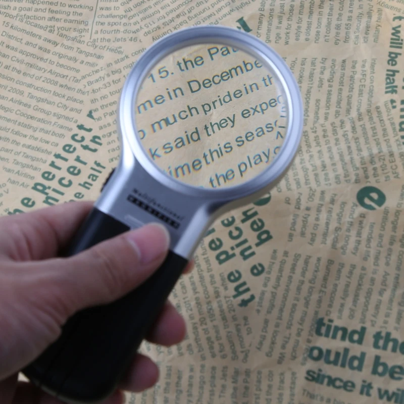 3X Desktop Handheld Reading Magnifier Magnifying Glass lens With LED Lights New Z1029
3X Desktop Handheld Reading Magnifier Magnifying Glass lens With LED Lights New Z1029