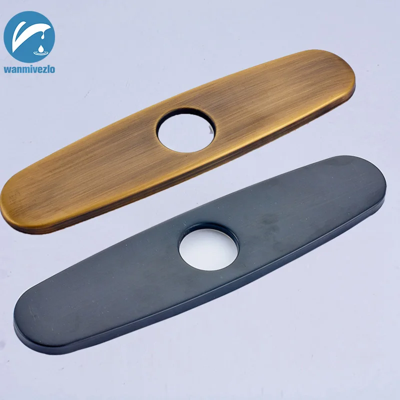 Gold/Blackened 10 Inch Round Cover Plate for 2-3 Hole Mixer Tap Bathroom and Kitchen Faucet Accessories
Gold/Blackened 10 Inch Round Cover Plate for 2-3 Hole Mixer Tap Bathroom and Kitchen Faucet Accessories
